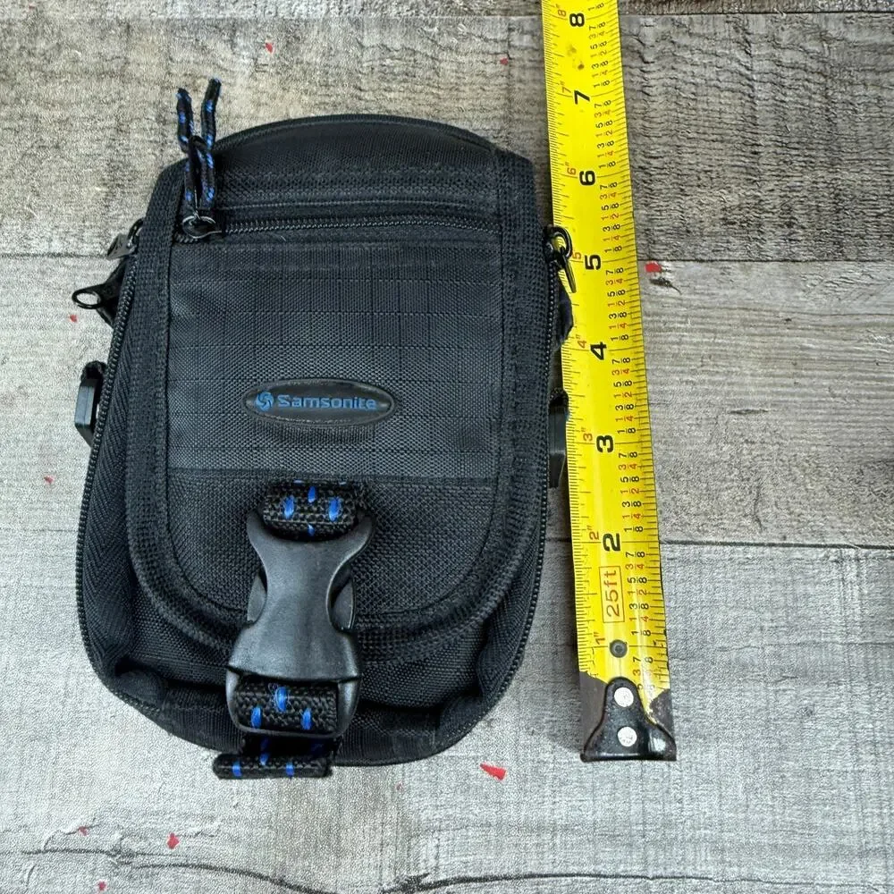 Samsonite Digital Camera Bag Small Padded Case Multiple Compartments No Strap